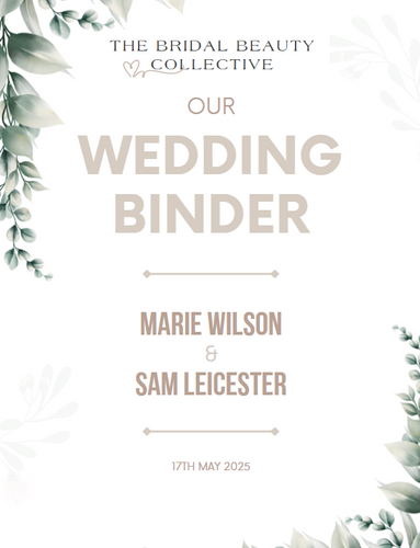 Wedding Day Binder